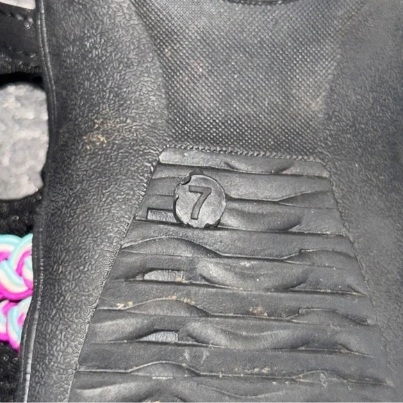 DUINN Black and Multicolor Women's Sandals, walking, outdoor, light hiking 7 - Picture 8 of 11